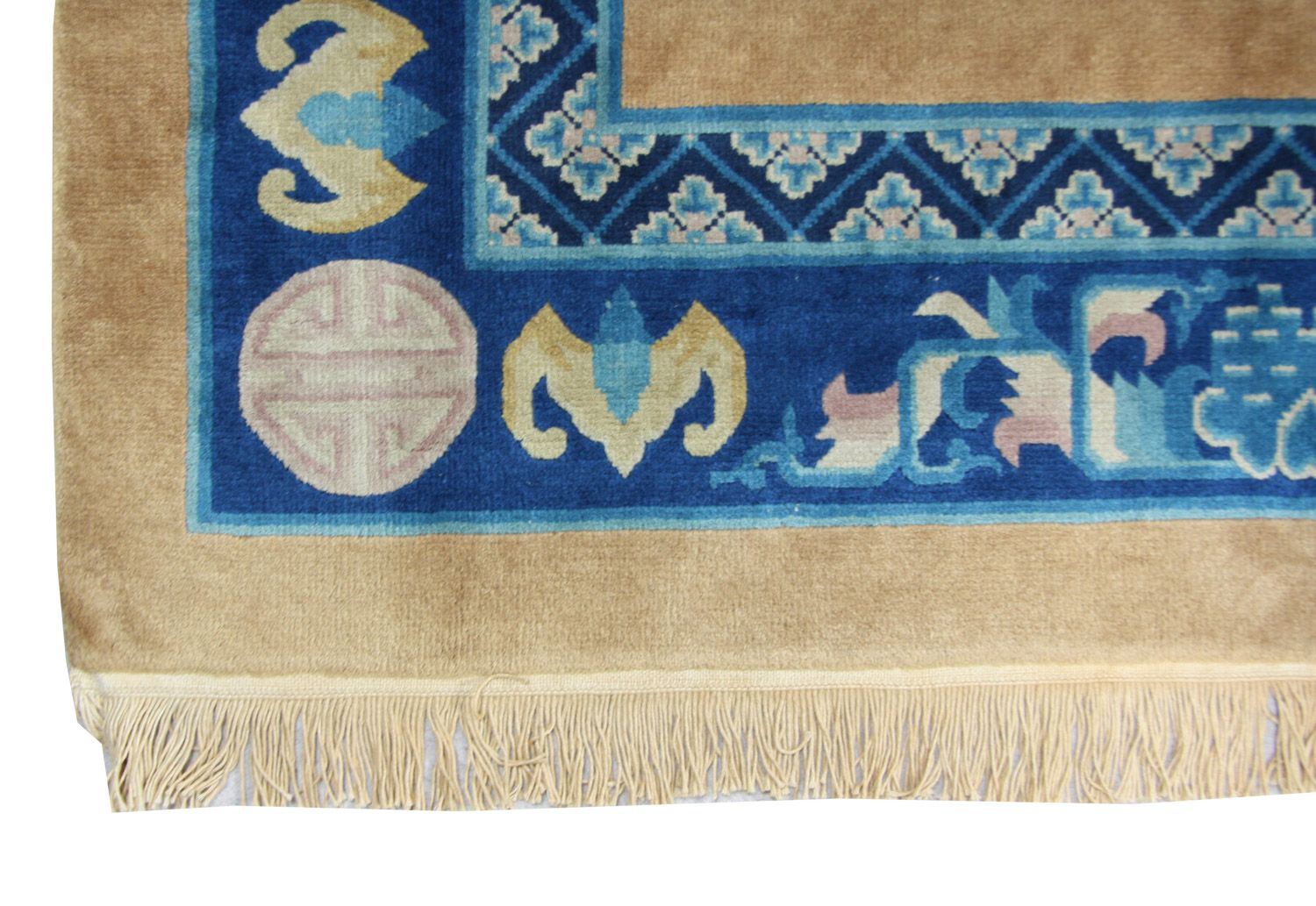 Tapis chinois - 244 x 152 cm - marron