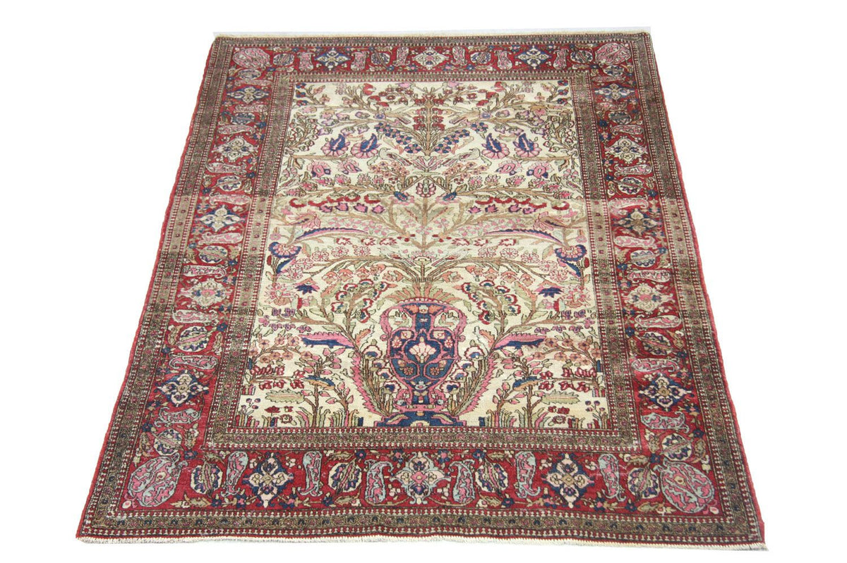Tapis persan - Nomadic - 207 x 148 cm - beige