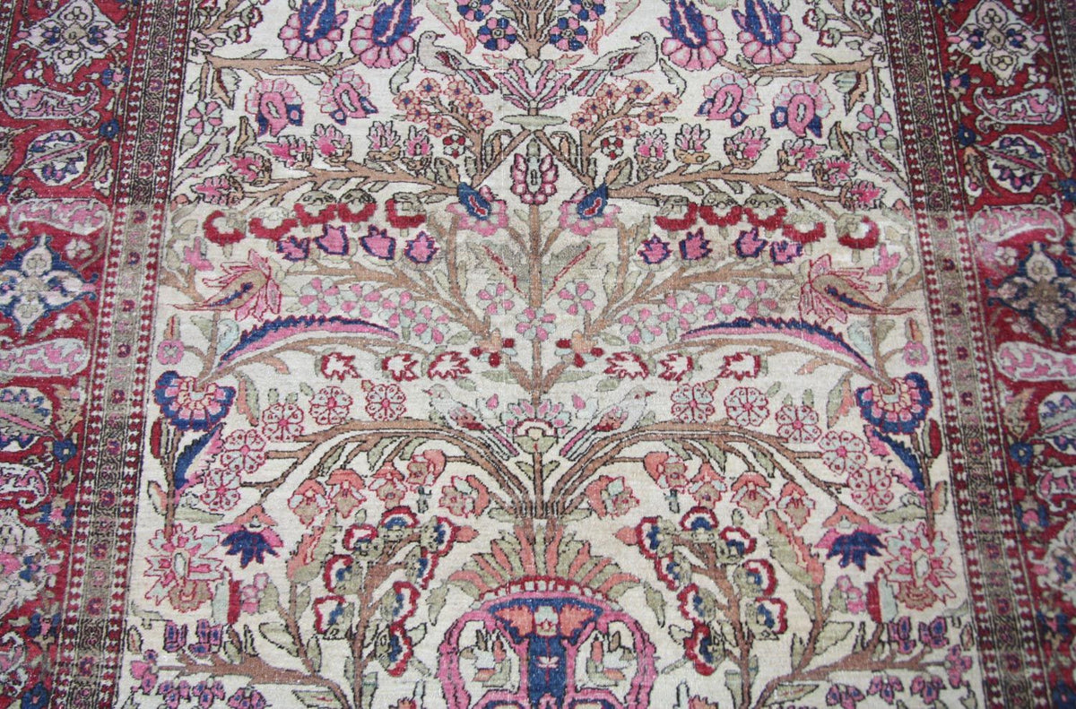 Tapis persan - Nomadic - 207 x 148 cm - beige