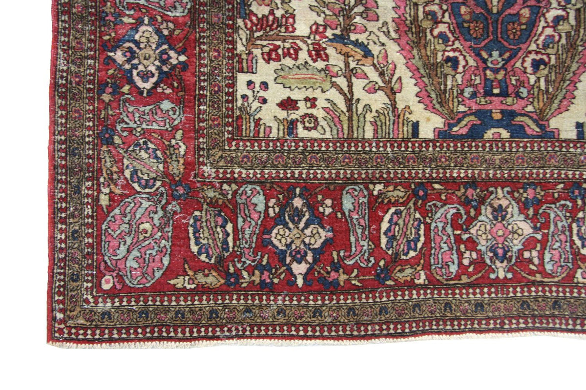 Tapis persan - Nomadic - 207 x 148 cm - beige