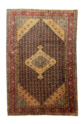 Tapis persan - Nomadic - 293 x 200 cm - bleu