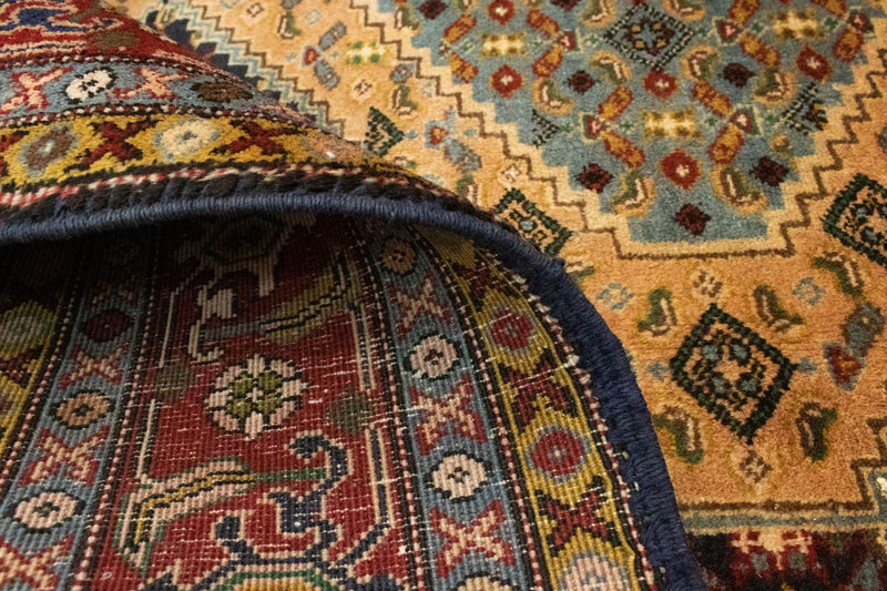 Tapis persan - Nomadic - 293 x 200 cm - bleu
