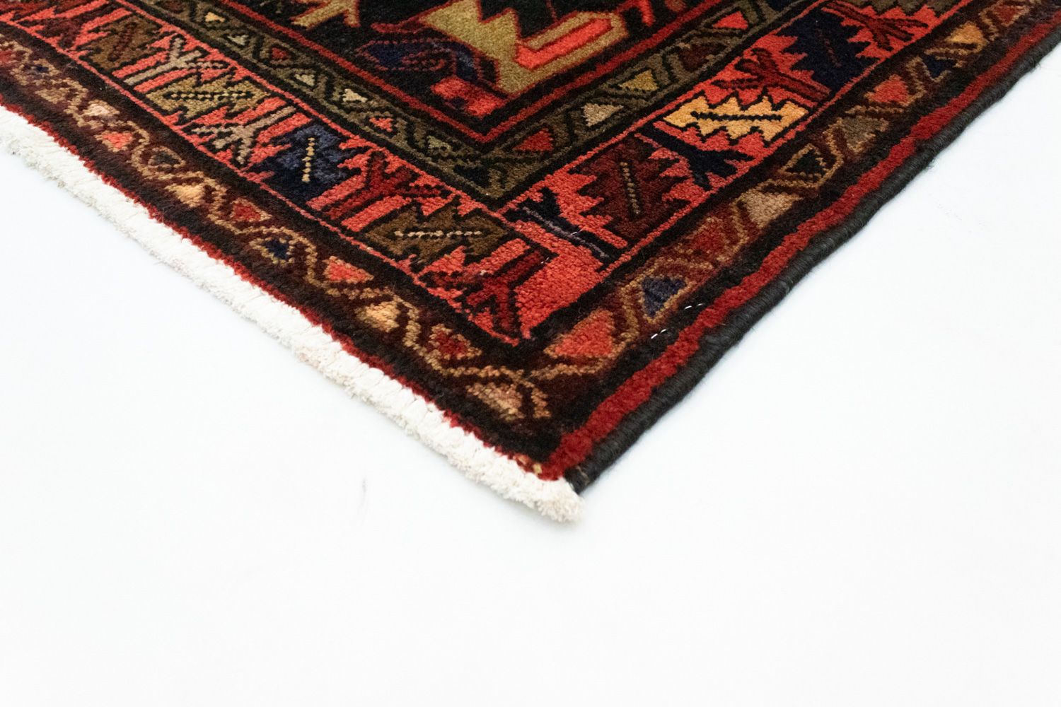 Tapis de couloir Tapis persan - Nomadic - 310 x 110 cm - bleu