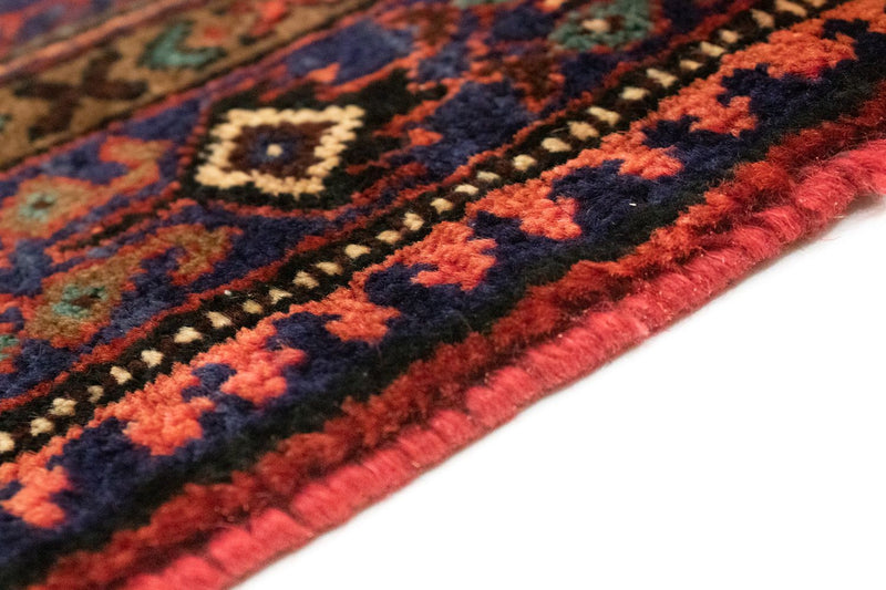 Tapis de couloir Tapis persan - Nomadic - 297 x 102 cm - bleu