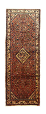 Tapis de couloir Tapis persan - Nomadic - 300 x 110 cm - marron
