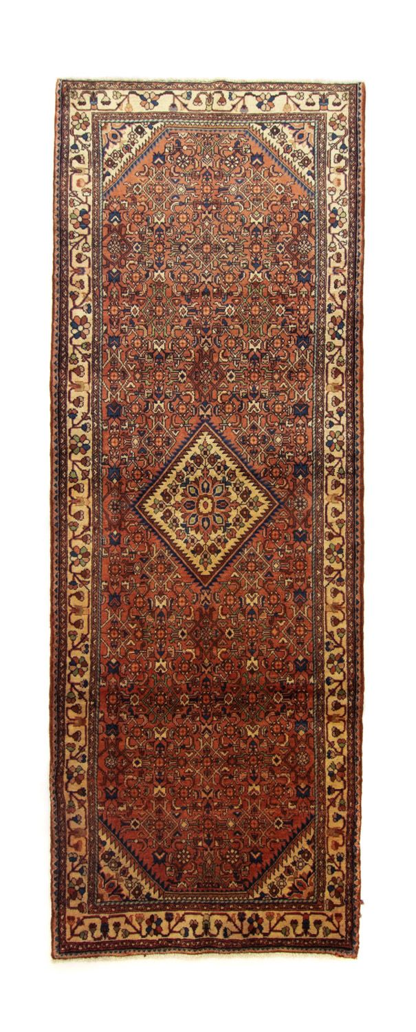 Tapis de couloir Tapis persan - Nomadic - 300 x 110 cm - marron