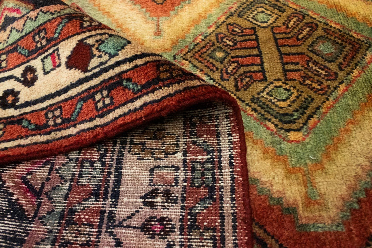 Tapis de couloir Tapis persan - Nomadic - 312 x 125 cm - bleu