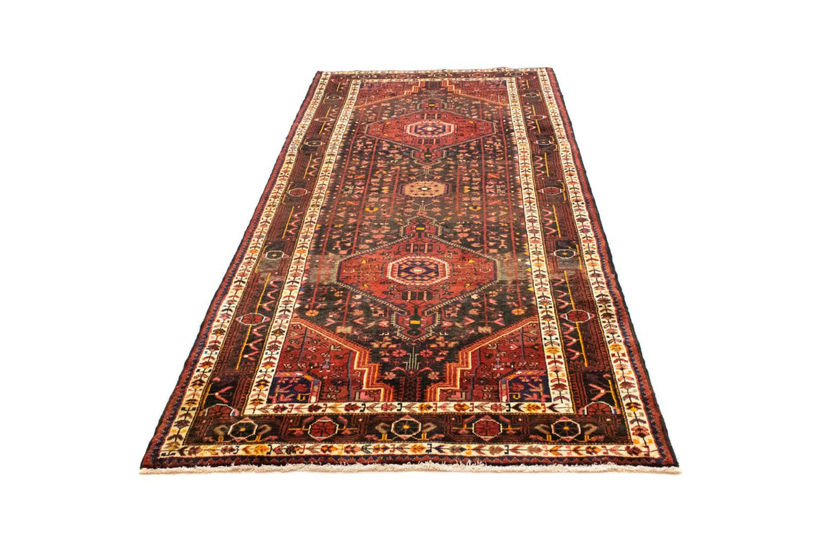 Tapis de couloir Tapis persan - Nomadic - 295 x 125 cm - marron