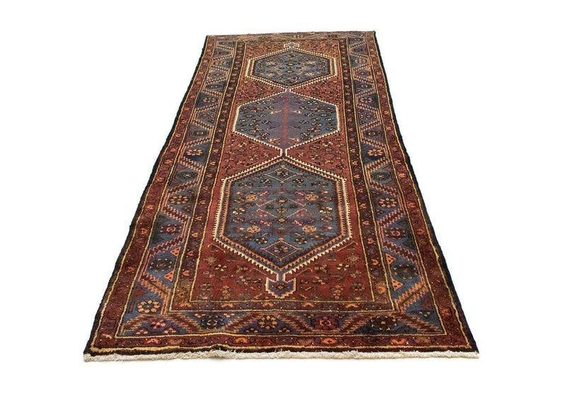 Tapis de couloir Tapis persan - Nomadic - 287 x 110 cm - marron