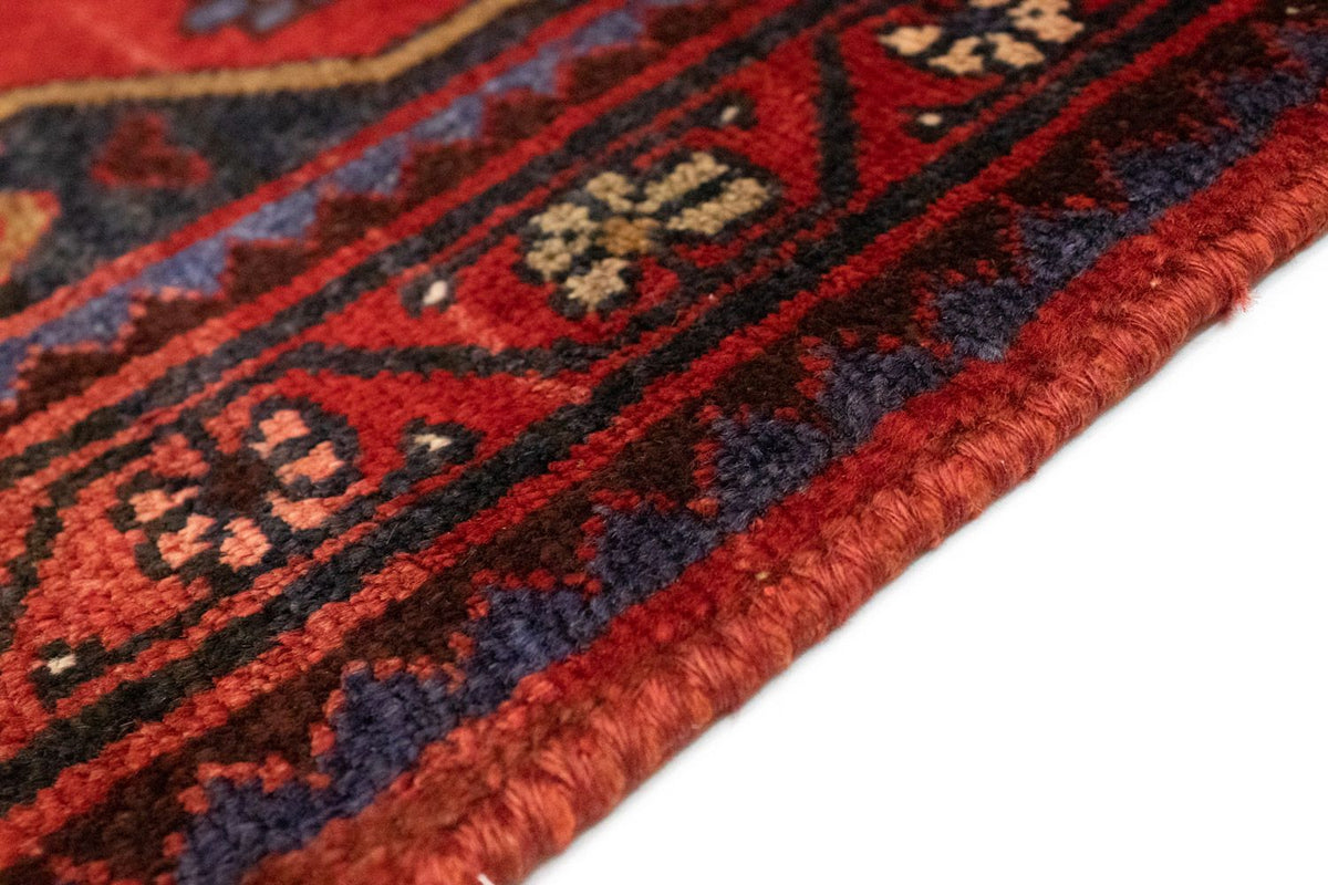 Tapis de couloir Tapis persan - Nomadic - 326 x 105 cm - rouge