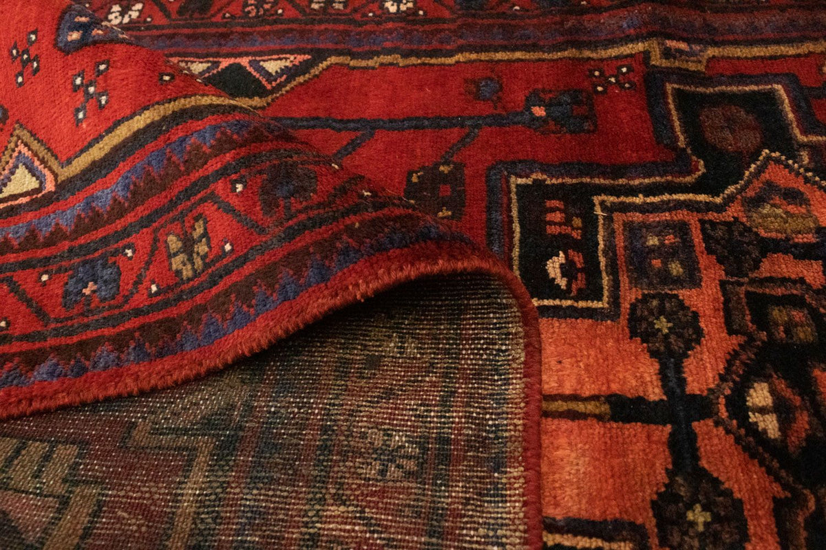 Tapis de couloir Tapis persan - Nomadic - 326 x 105 cm - rouge