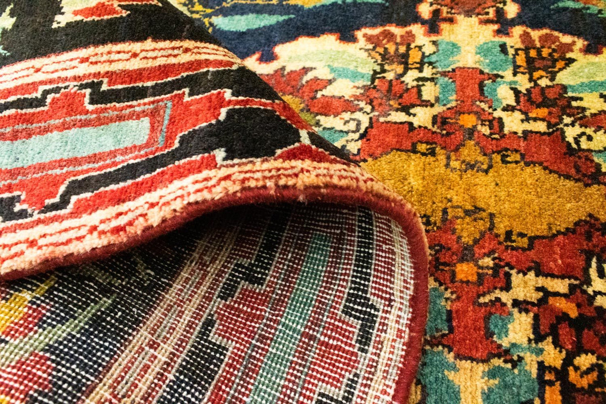 Tapis de couloir Tapis persan - Nomadic - 285 x 108 cm - bleu