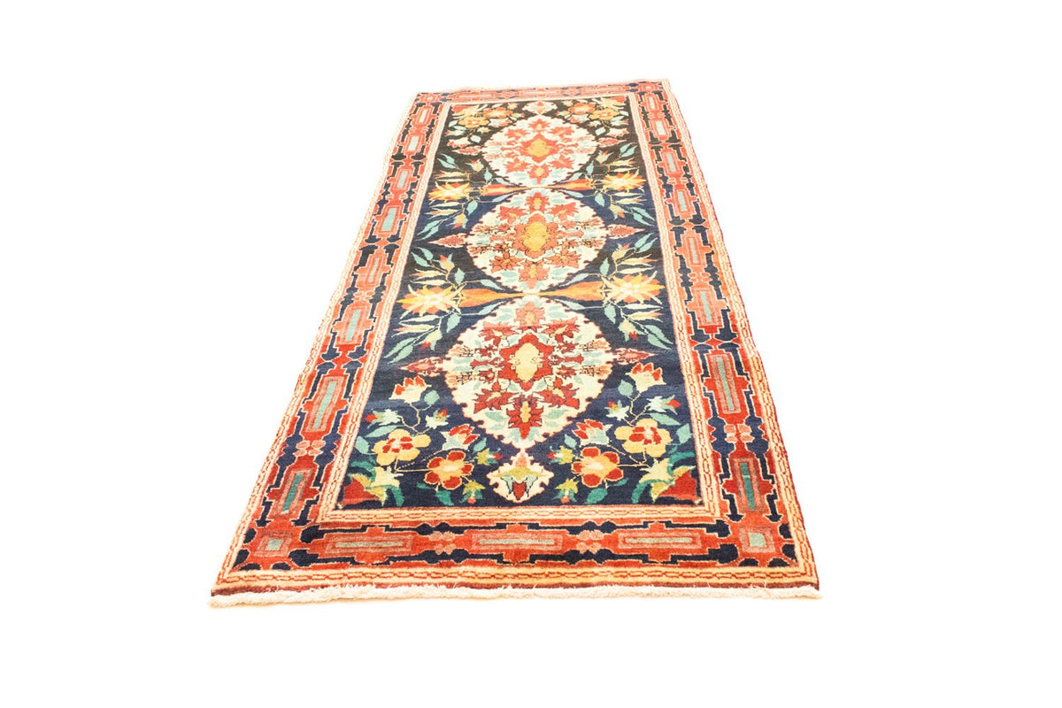 Tapis de couloir Tapis persan - Nomadic - 285 x 108 cm - bleu