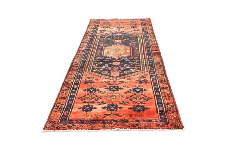 Tapis de couloir Tapis persan - Nomadic - 300 x 112 cm - bleu
