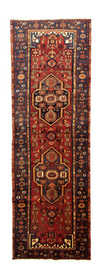 Tapis de couloir Tapis persan - Nomadic - 313 x 100 cm - marron
