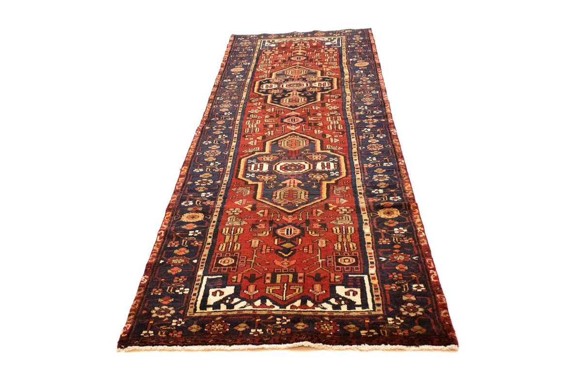 Tapis de couloir Tapis persan - Nomadic - 313 x 100 cm - marron