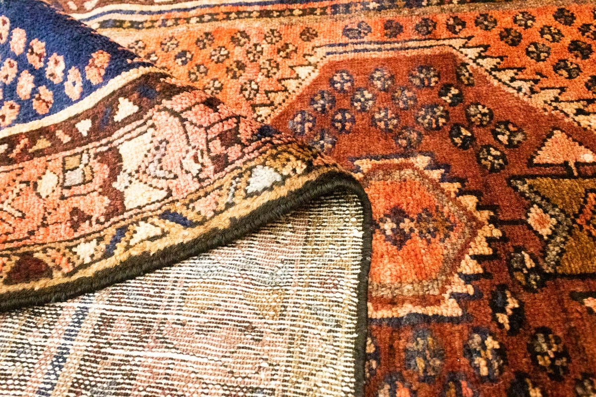 Tapis de couloir Tapis persan - Nomadic - 280 x 107 cm - bleu