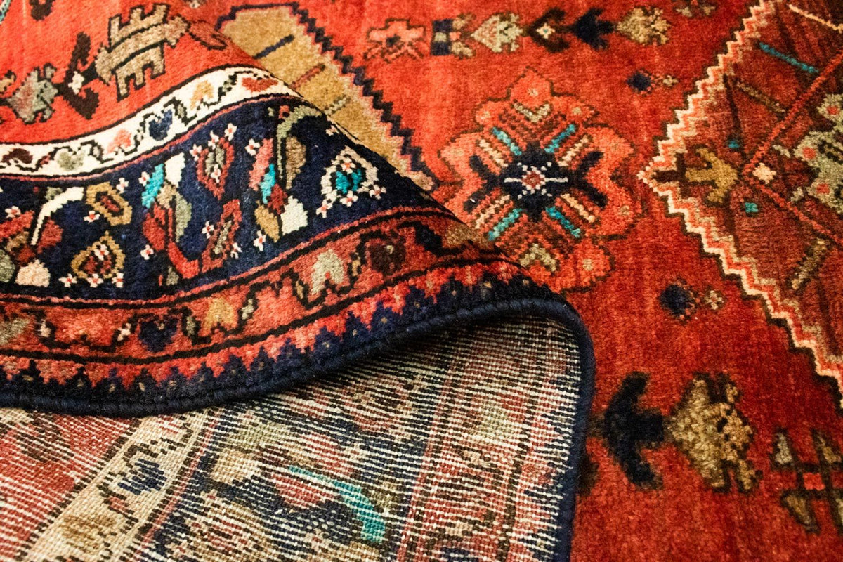 Tapis de couloir Tapis persan - Nomadic - 300 x 103 cm - orange