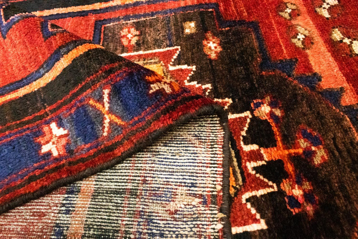 Tapis de couloir Tapis persan - Nomadic - 302 x 104 cm - bleu