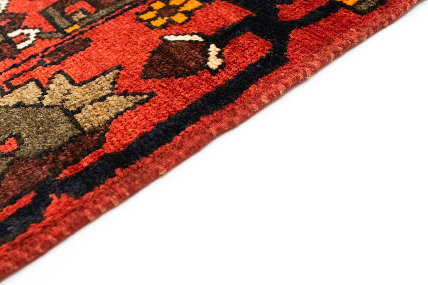 Tapis de couloir Tapis persan - Nomadic - 310 x 105 cm - bleu