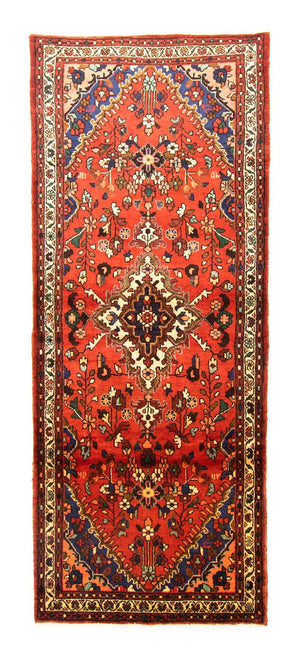 Tapis de couloir Tapis persan - Nomadic - 298 x 115 cm - orange