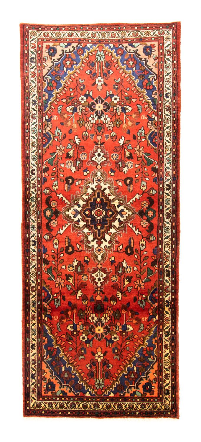 Tapis de couloir Tapis persan - Nomadic - 298 x 115 cm - orange