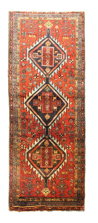 Tapis de couloir Tapis persan - Nomadic - 300 x 114 cm - orange