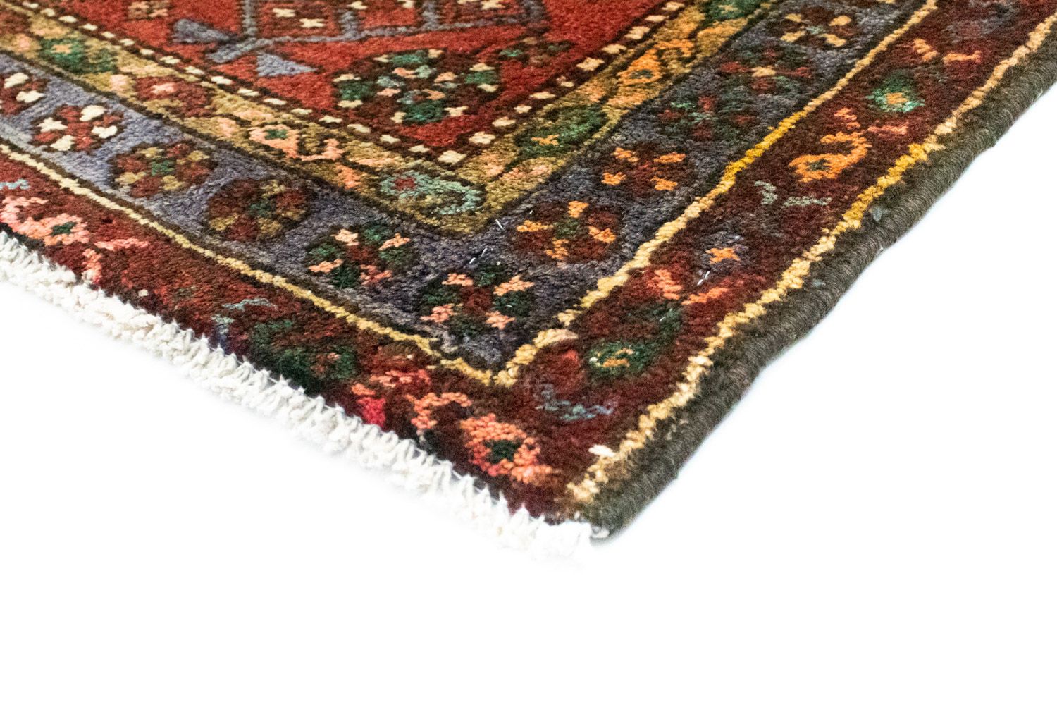 Tapis de couloir Tapis persan - Nomadic - 300 x 114 cm - orange