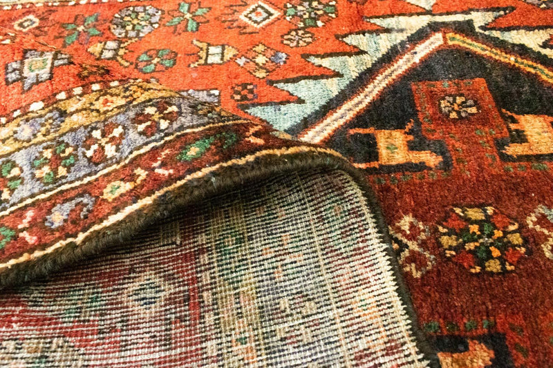 Tapis de couloir Tapis persan - Nomadic - 300 x 114 cm - orange