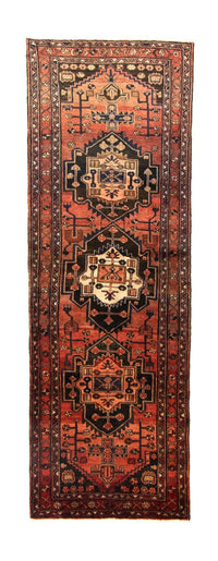 Tapis de couloir Tapis persan - Nomadic - 300 x 101 cm - marron