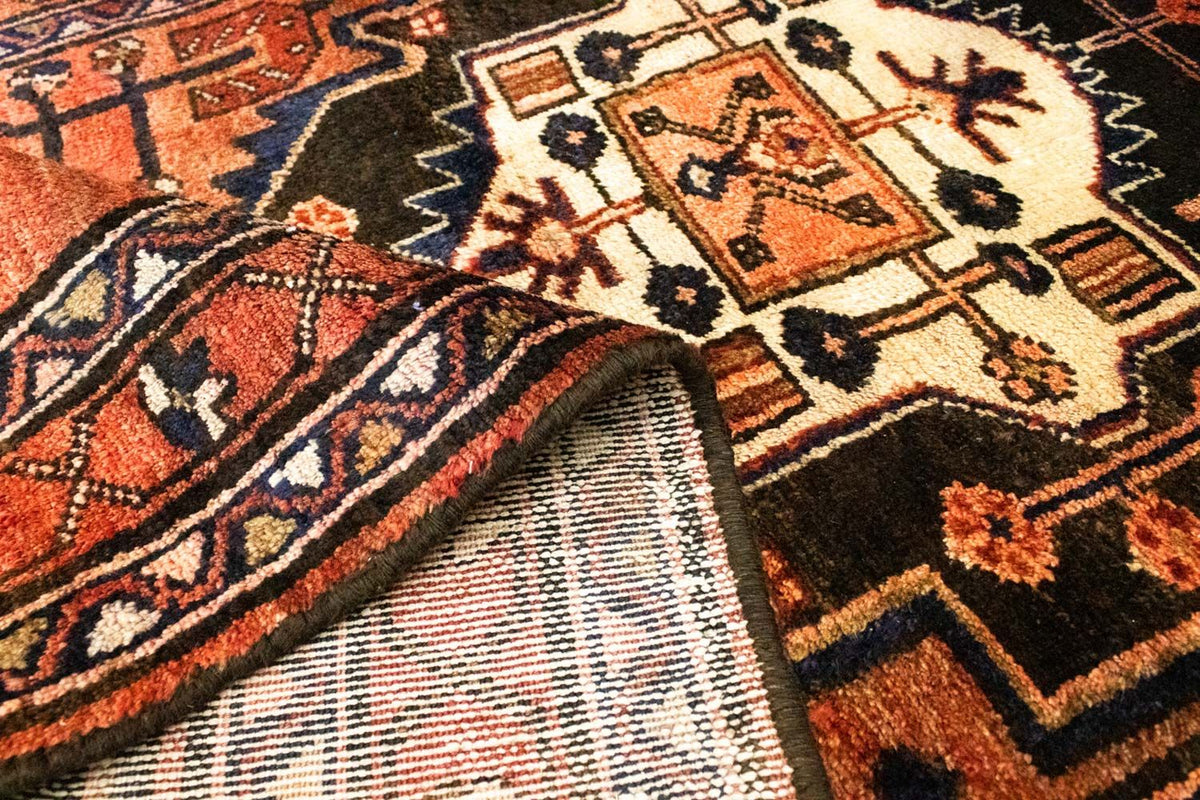 Tapis de couloir Tapis persan - Nomadic - 300 x 101 cm - marron