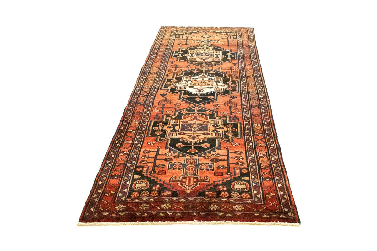 Tapis de couloir Tapis persan - Nomadic - 300 x 101 cm - marron