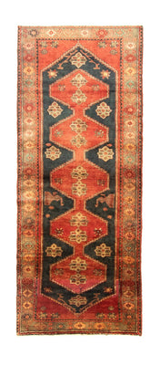 Tapis de couloir Tapis persan - Nomadic - 286 x 107 cm - orange