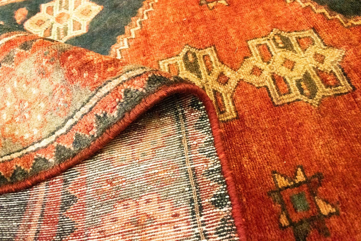 Tapis de couloir Tapis persan - Nomadic - 286 x 107 cm - orange