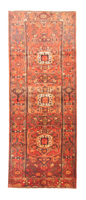 Tapis de couloir Tapis persan - Nomadic - 302 x 112 cm - orange
