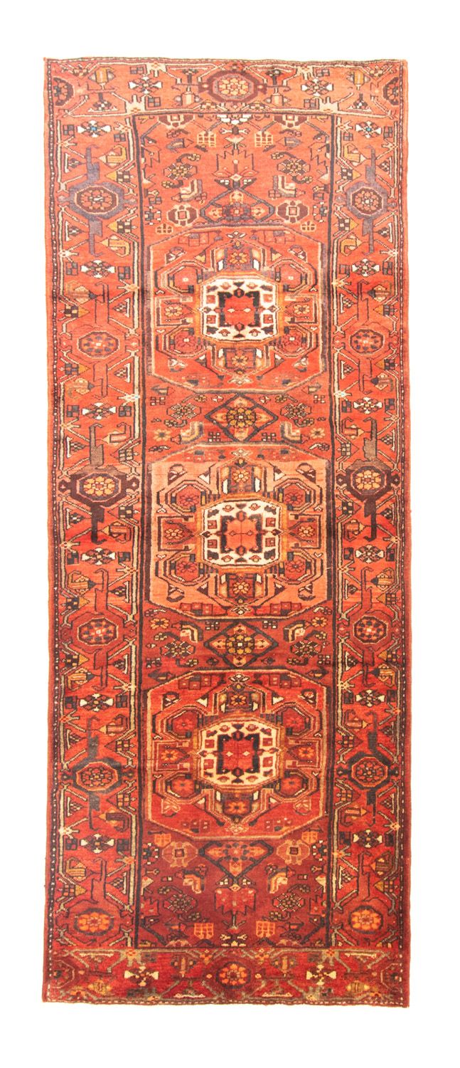 Tapis de couloir Tapis persan - Nomadic - 302 x 112 cm - orange