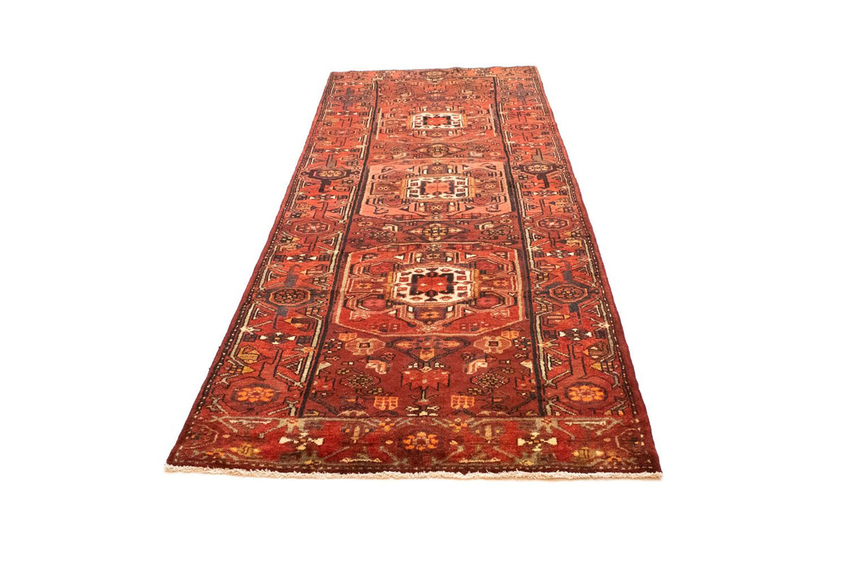 Tapis de couloir Tapis persan - Nomadic - 302 x 112 cm - orange