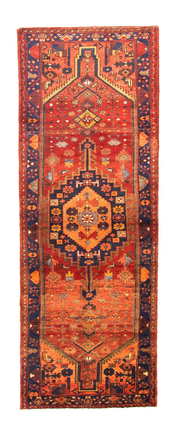 Tapis de couloir Tapis persan - Nomadic - 290 x 103 cm - orange