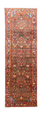 Tapis de couloir Tapis persan - Nomadic - 318 x 100 cm - marron