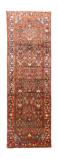 Tapis de couloir Tapis persan - Nomadic - 318 x 100 cm - marron
