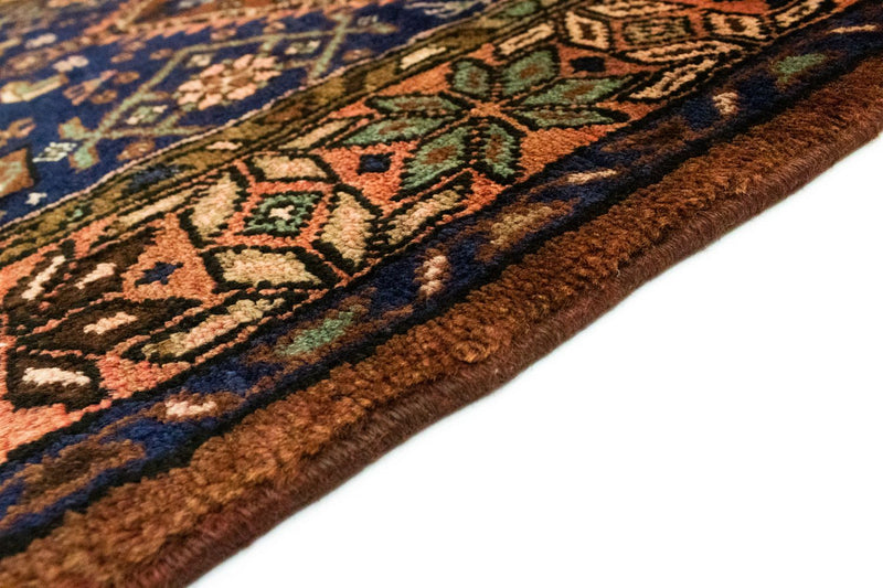 Tapis de couloir Tapis persan - Nomadic - 303 x 115 cm - bleu