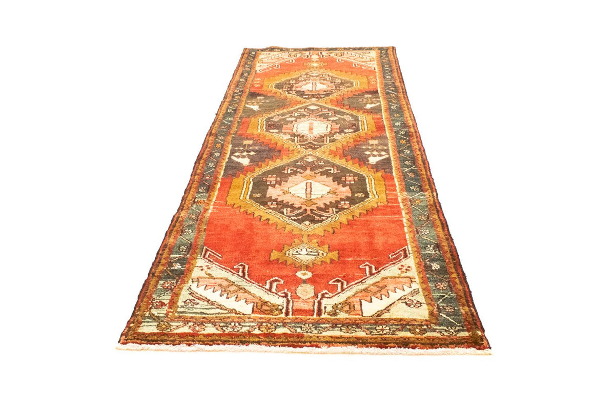 Tapis de couloir Tapis persan - Nomadic - 291 x 106 cm - rouille