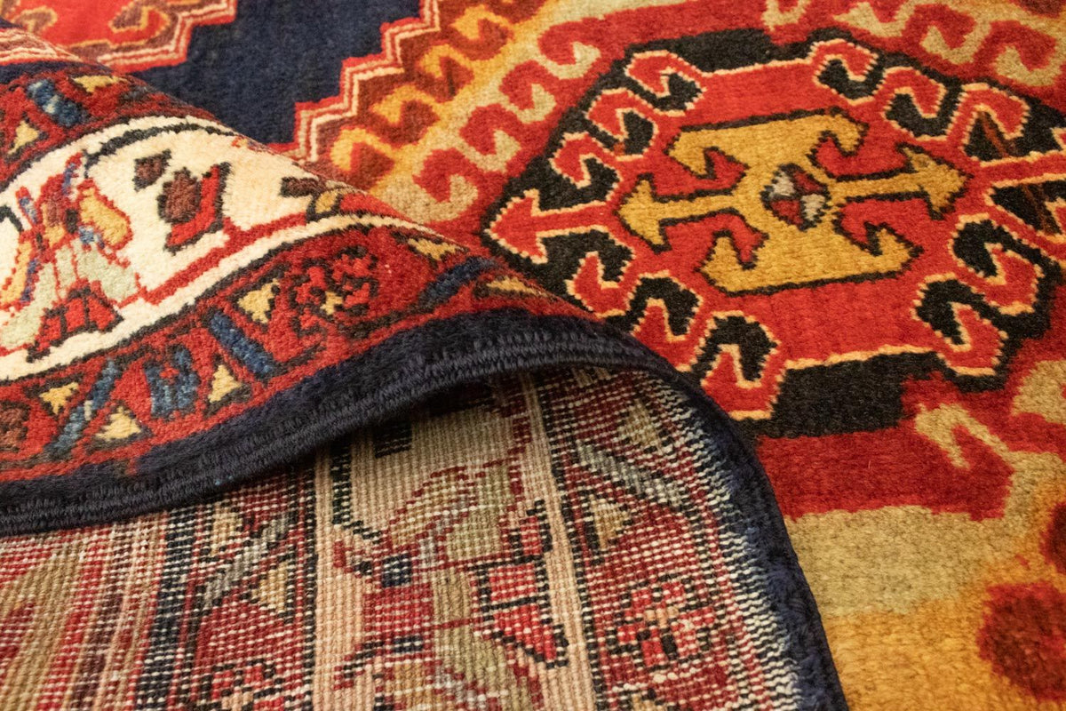 Tapis de couloir Tapis persan - Nomadic - 320 x 120 cm - bleu