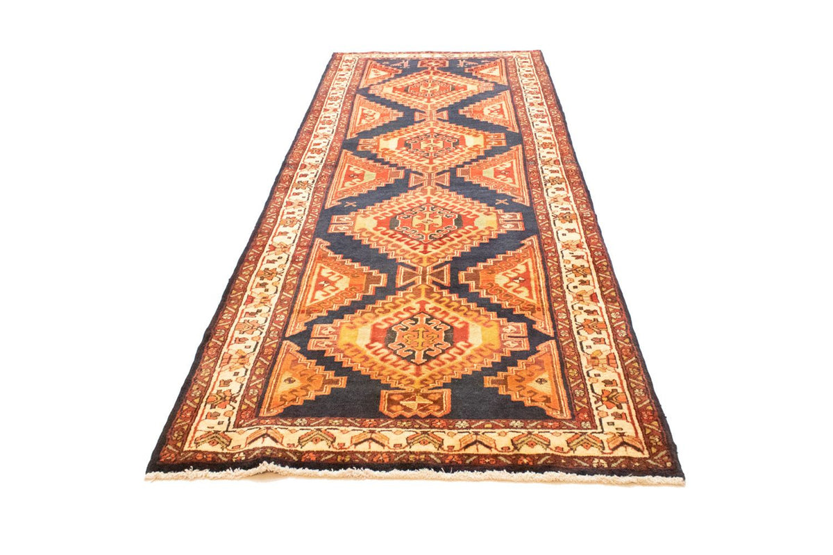 Tapis de couloir Tapis persan - Nomadic - 320 x 120 cm - bleu