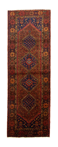 Tapis de couloir Tapis persan - Nomadic - 315 x 108 cm - bleu
