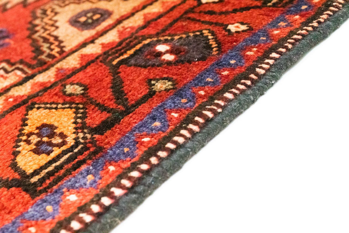 Tapis de couloir Tapis persan - Nomadic - 300 x 108 cm - bleu