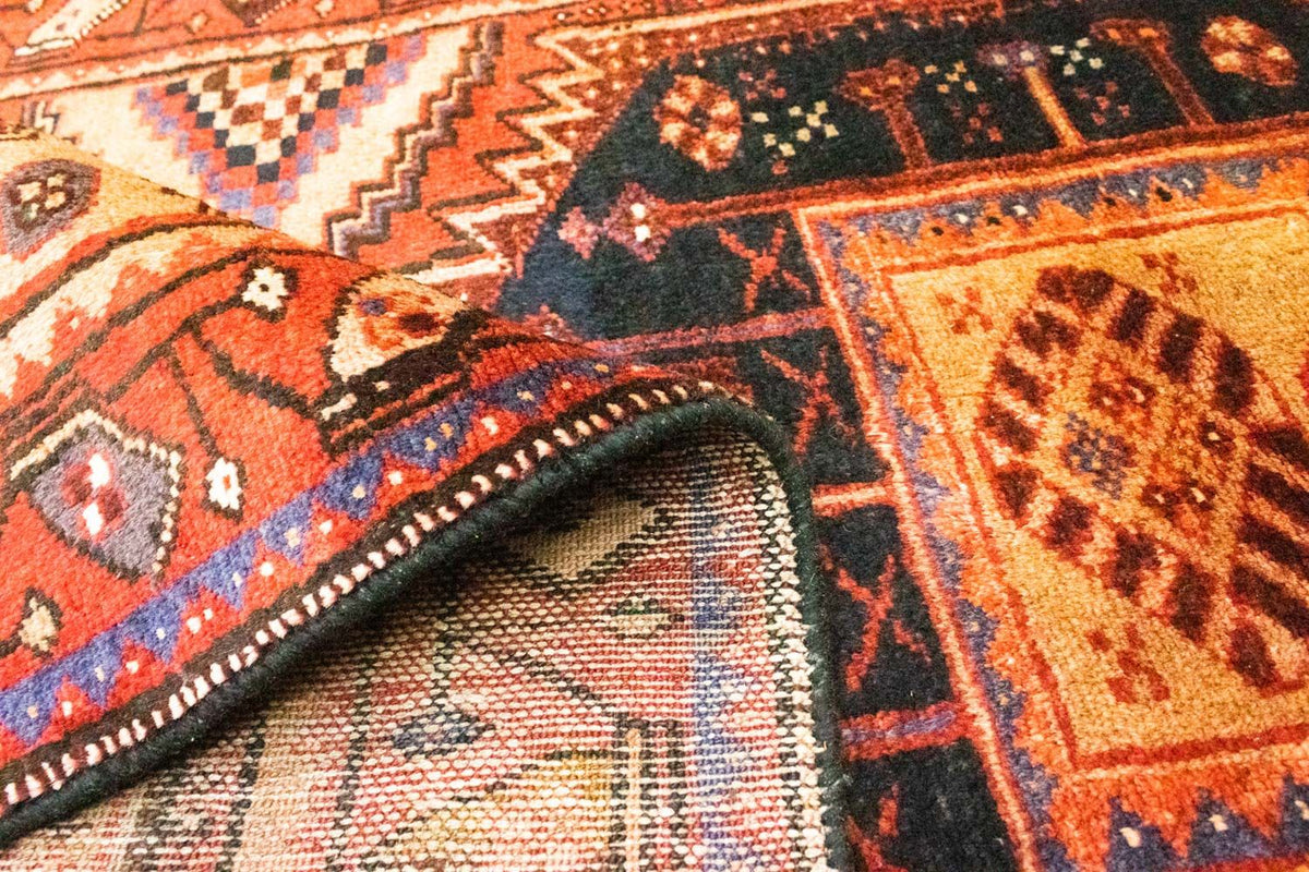 Tapis de couloir Tapis persan - Nomadic - 300 x 108 cm - bleu