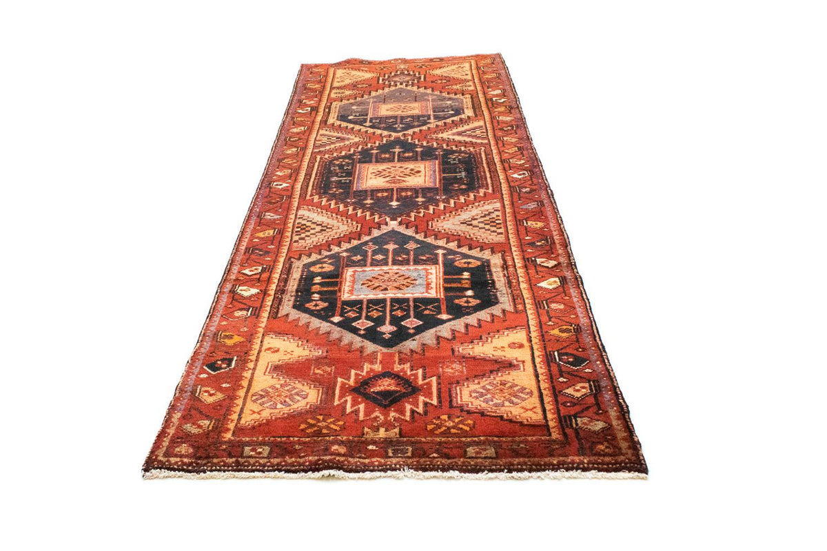 Tapis de couloir Tapis persan - Nomadic - 300 x 108 cm - bleu