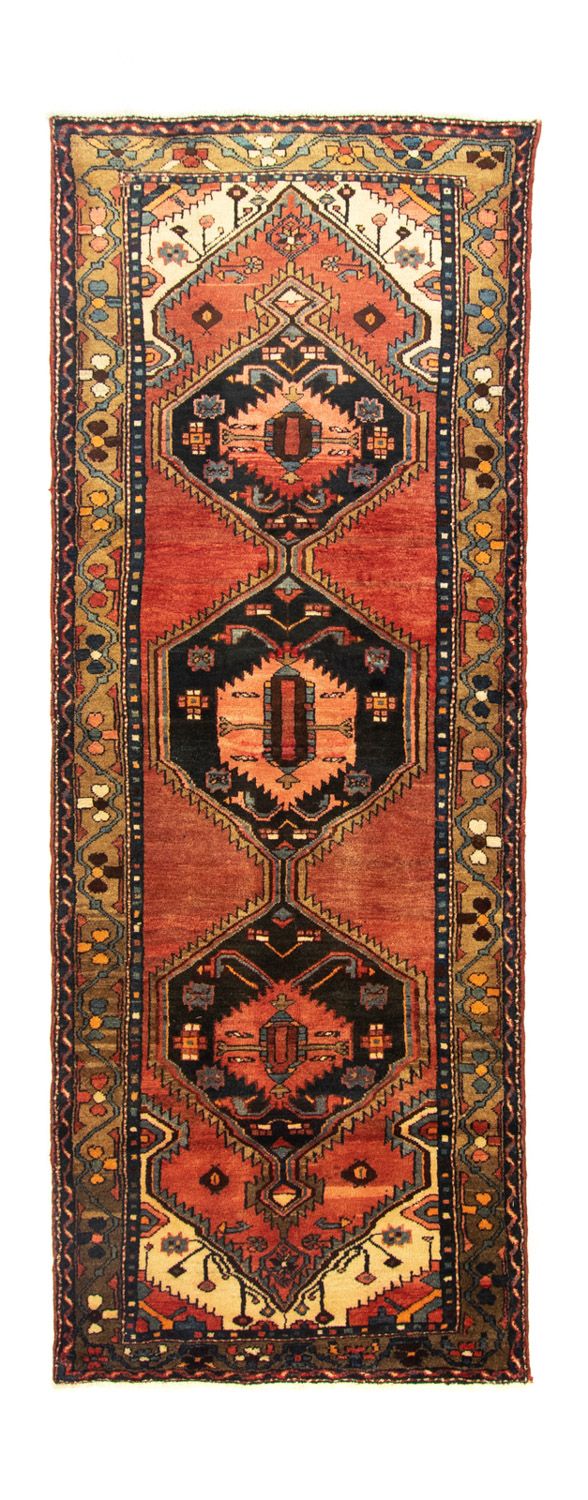 Tapis de couloir Tapis persan - Nomadic - 290 x 107 cm - marron