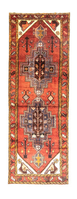 Tapis de couloir Tapis persan - Nomadic - 297 x 105 cm - orange